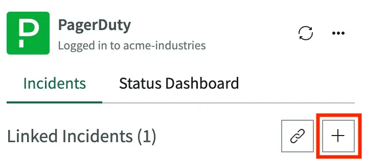 Create a PagerDuty incident